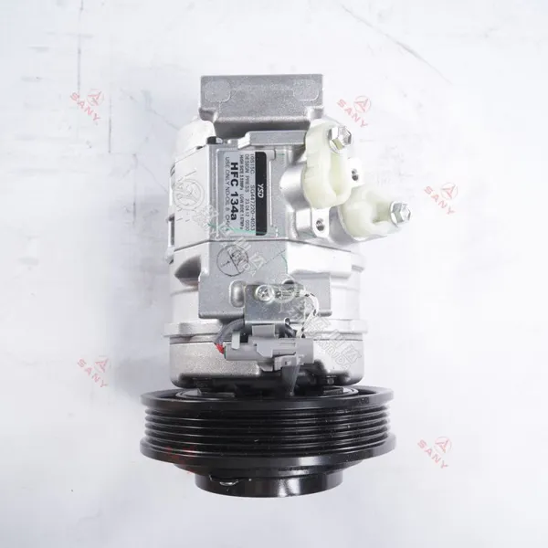 Excavator Air Conditioner Compressor 60334231 YJ155-5 for SANY Excavators | Genuine & OEM SANY Spare Parts photo-2