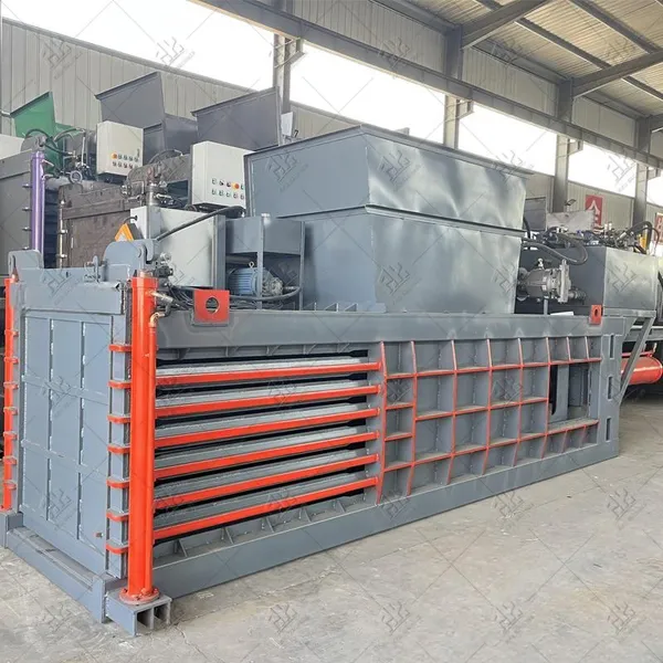 Waste Paper Carton Plastic Compactor Baler Machine for Packaging photo-2
