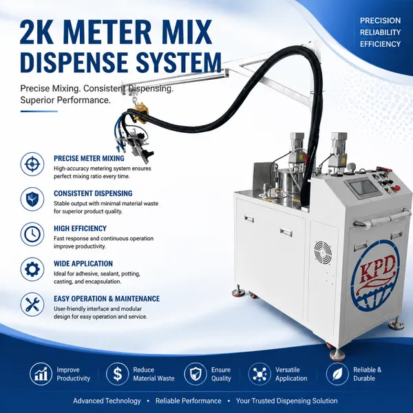 AB Silicone Sealant Mixing System Potting Filling Machine 2 Component Dispensing Machine AB Glue Mixer Dispenser photo-2