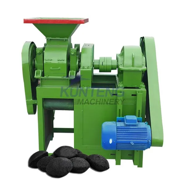 Customizable Shape Coke Powder Graphite Ball Press Machine Charcoal Production Line EPC