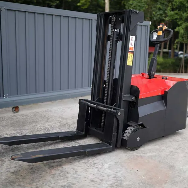 Factory Direct Sale Ride-on Stacker 2000kg Legless Electric Stacker 4m Lifting Stable Performance for Indoor Material Handling photo-3