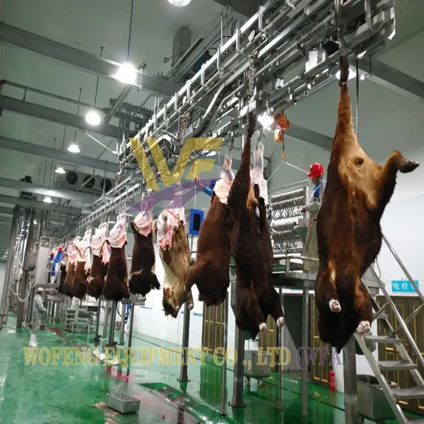 Full Hanging Cow Slaughter Machinery Project Cow Butcher Equipment Durable Stainless Steel Abattoir Line Beef Processing Plant photo-2