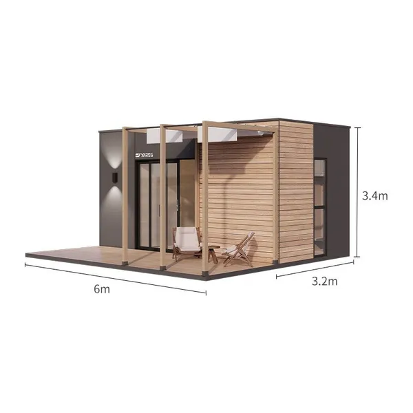 OEM Custom Wholesale High Corrosion Resistance Prefab Modular Steel Houses Warm Vacation Cabins Glamping Tiny Home From Factory photo-5