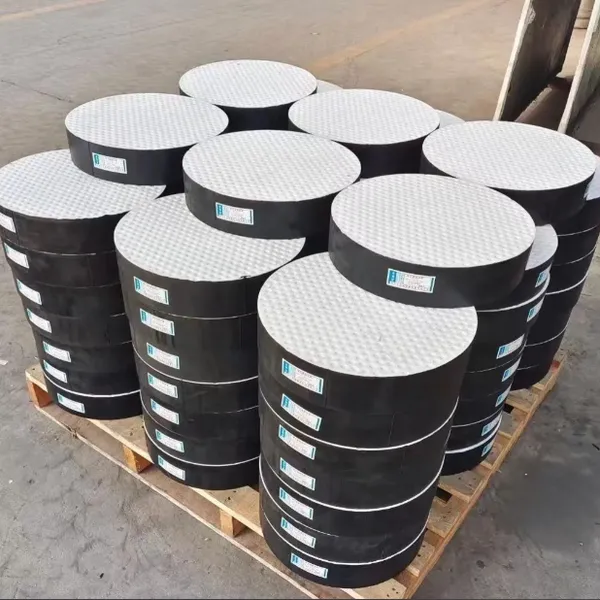 Laminated Elastomeric Bearing Pad With Steel Plate Reinforcement for Heavy Loads photo-4