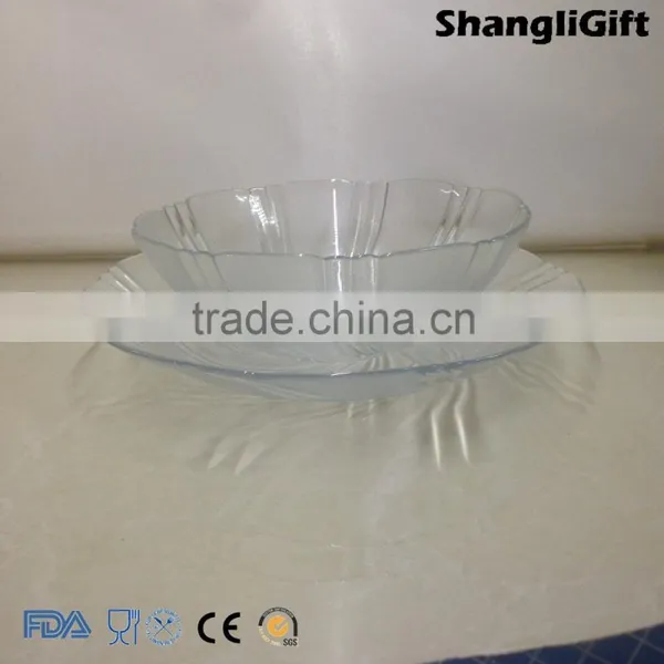 Glass Dish Food Vegetable and Fruit Bowl photo-4