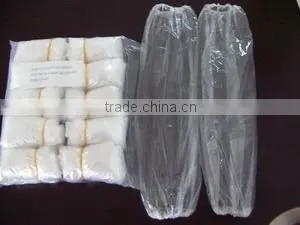 Transparent Plastic PE Sleeve Covers Oversleeves China Supplier