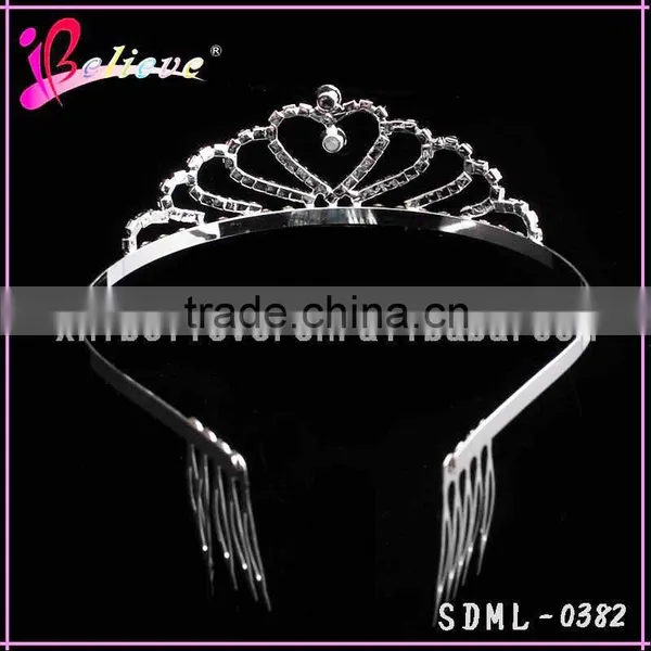 Fancy Crown Wedding Crown Bride Crown Tiaras,wholesale Tiara Crown Diamonds Prince Crown photo-4