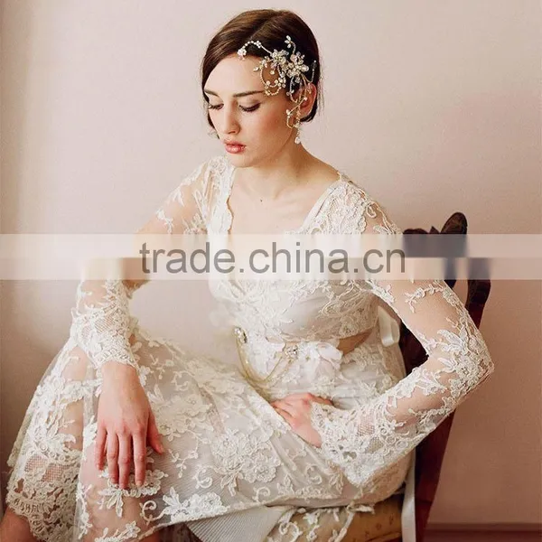 New 2015 Hair Jewelry Wedding Bridal Hair Accessories Hair Sticks Rhinestone Flower Hairpins photo-2