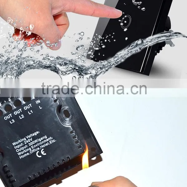 Smart Home Small Switches Touch Panel Screen Light Switch photo-6