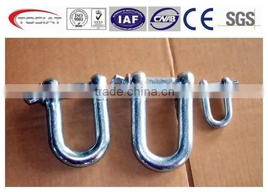 European Standard D and Bow Shackle