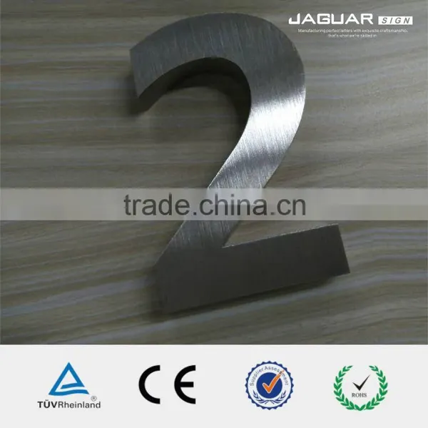 Floor Decorative Metal Numbering Metal Alphabet Letters photo-2