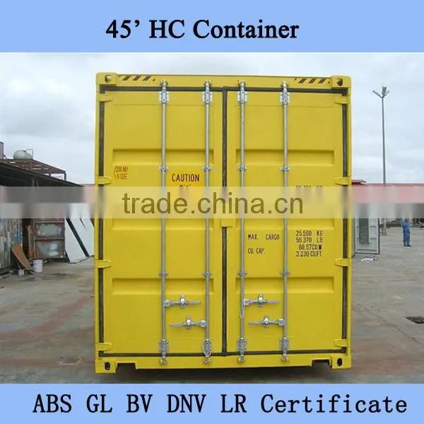 Oversized 45 Feet High Cube Pallet Wide Shipping Container photo-3