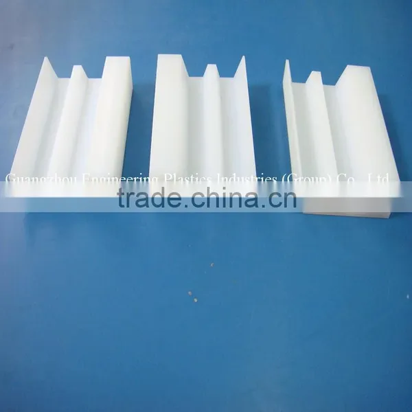 Wholesale Engineering Precision Cnc Machining Uhmw-pe Polyethylene Guide Rail photo-2