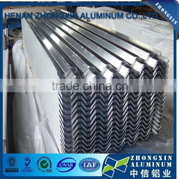 3003H18 Embossed Aluminium Corrugated Sheets for Roofing photo-2
