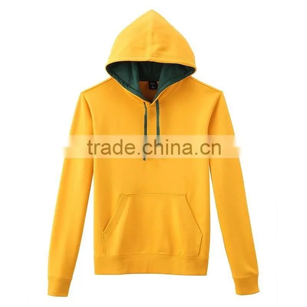 High Quality Custom Cheap Plain Pullover Hoodies photo-2