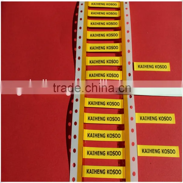 High Flame Retardance VW-1 Permanent Identification Polyolefin Cable Marker Sleeve /cable Marker Tags photo-6