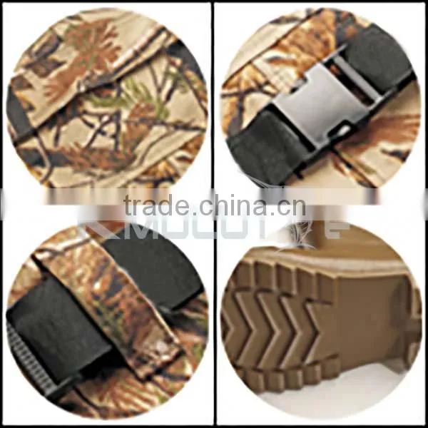 CHN-81205M High Quality Fishing Wader Suit Camo High Chest Fishing Wader Boots photo-3