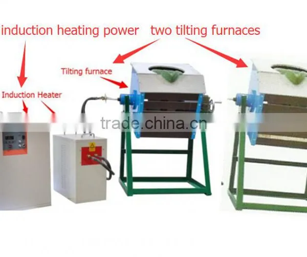 Brazil Hot Sale Medium-Frequency Induction Melting Furnace For Melting Platinum 1kg 1kg 2kg 3kg 5kg