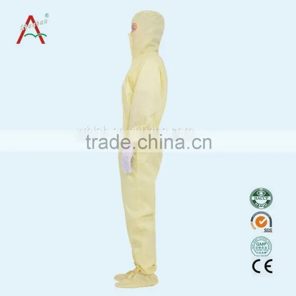 Chemical Protective Suit Bunny Suit for Ebola Virus photo-3