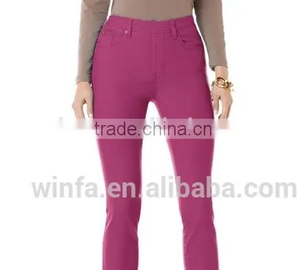 2015 Washed Stretch Denim Factory Price Pants Skinny Pants photo-3