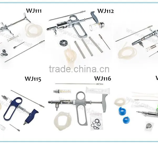 WJ204 20cc Factory Core Plastic Syringe Consumables Reusable Syringes photo-5