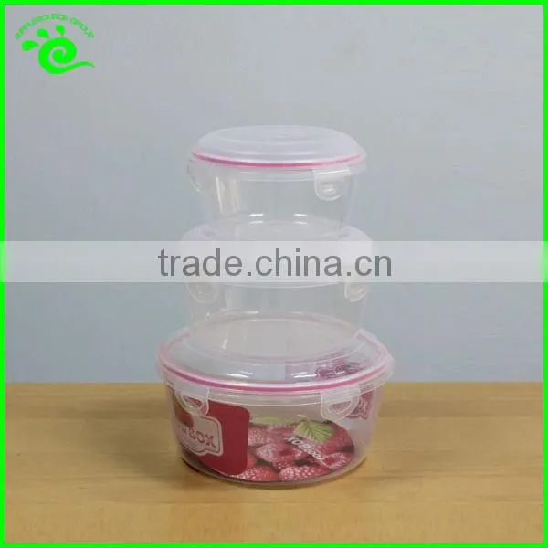 ~ Manufacture Plastic 4 Lock Plastic Bento Container Stackable photo-4