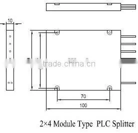 1*4 1*8 1*16 1*32 1*64 Module PLC Splitter Best Selling Products in Aibaba China Manufacturer Module PLC Splitter photo-4