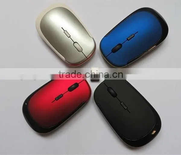 2.4Ghz Wireless Slim Clever Optical Laser Magic Mouse Mice For PC Desktop Mac photo-6