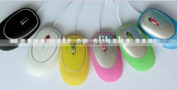 Computer Soft Silica Gel USB Wired Optical Wired Mouse photo-2
