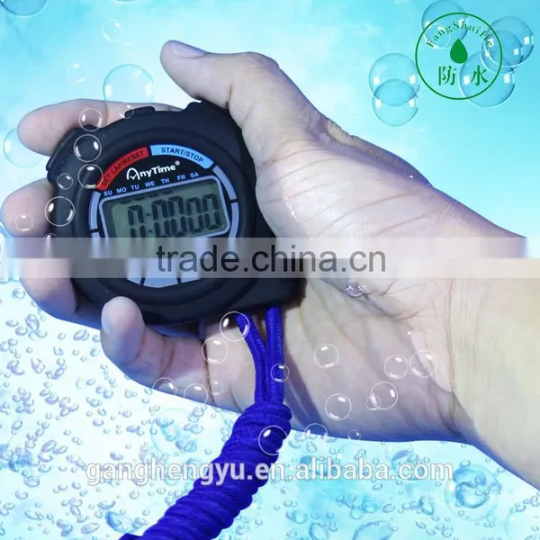 Single Lap Timer Sport Counter , Elegant Water Resistant Sport Watch photo-6