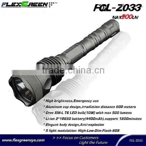 Big Power 2x18650 Rechargeable Xml T6 LED Flashlight photo-2