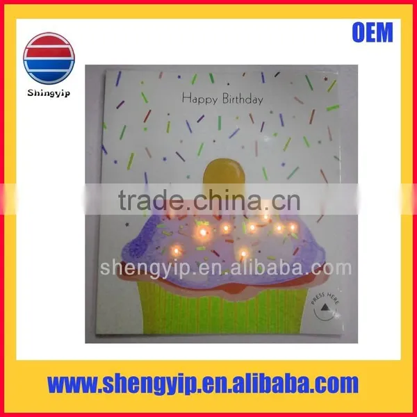 Happy Birthday Recording Non-stop Music Greeting Card photo-5