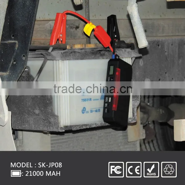 Shenzhen OEM Car Power Pack Jump Starter Kit Mini 12V Lithium Car Starter Battery photo-6