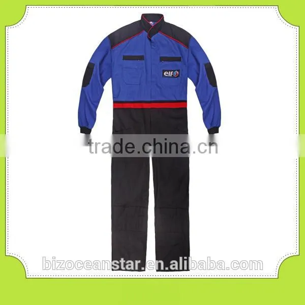 Work Pants, Work Wear, Work Trousers, Overalls Production Workers in a Blue Uniform