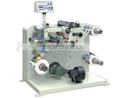 Narrow Web Simple Slitting and Rewinding Machine