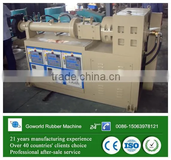 EPDM Rubber Extruder Machine / Cold Feed and Hot Feed Rubber Extruder photo-4
