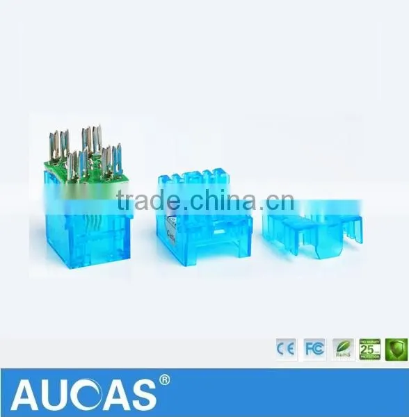 Transparent Keystone Connectors Category 6 Cable Cat6 Patch Cable photo-5