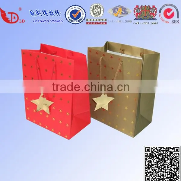 Customized Printed Luxury Promotional Paper Shopping Bag photo-2