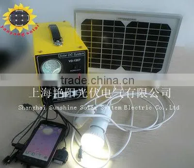 Hot-selling!! Solar DC Charge System, Mini Solar DC Lihting Charge System
