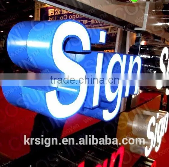 Luminous Letters / Sign Letters of Mirrored Stainless Steel/acrylic Punching Lighted Word/channel Letters Door Sign photo-5