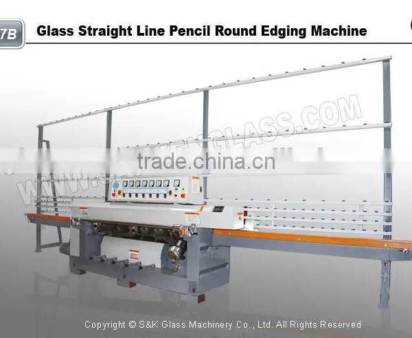 Round Edging Machine Glass Edging Machine With Polishing