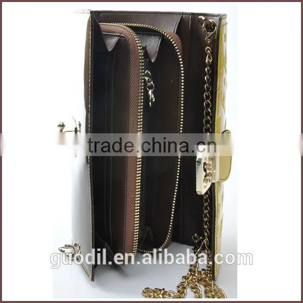 Hottest Selling Fashion Genuing Leather Wallet And Shoulder Bag photo-3