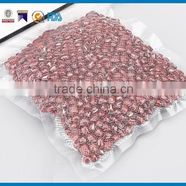 Three-side Sealed Clear Vacuum Bag With Tear Mouth photo-2