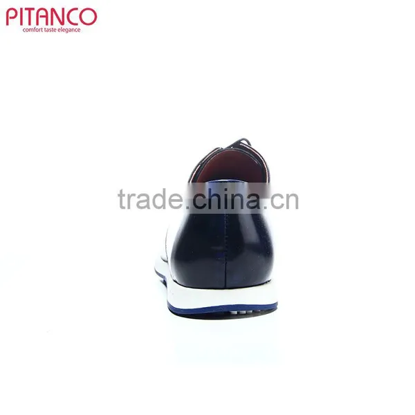 2016 New Style Lace-up Casual Leather Shoes for Men photo-6