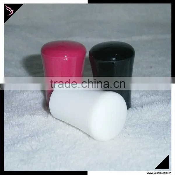13mm Plastic Black Color Nail Polish Bottle Caps photo-3