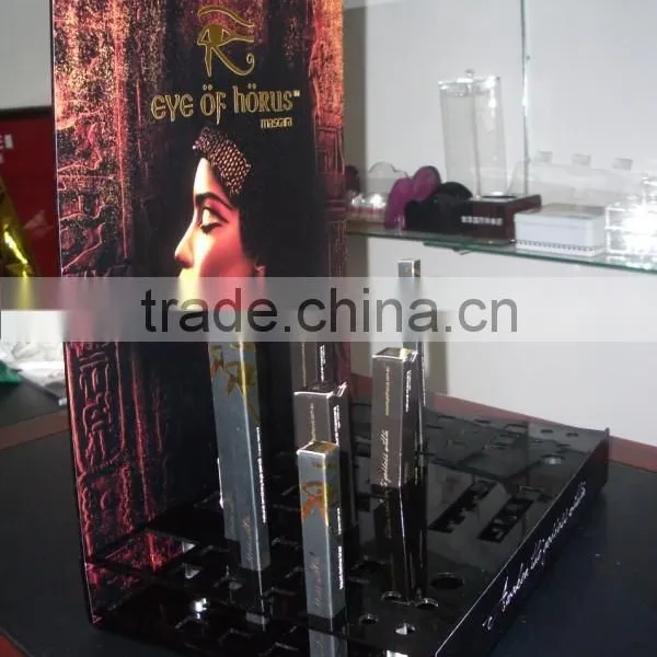 Elegant Countertop Black Acrylic Cosmetic Display Organizer, Acrylic Lipstick Organizer photo-4