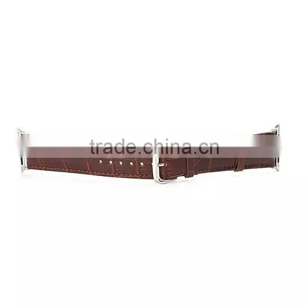Personal Factory Production Leather Watch Band for Iphone Watch photo-2