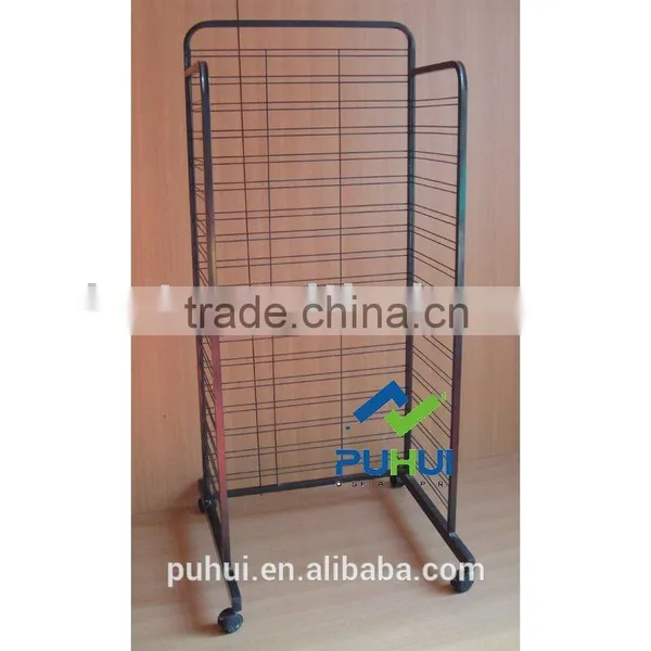 Wire Mobile Shop Display Stand