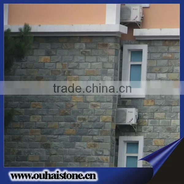 Factory Own Quarry Products Natural Slate Stone Material Exterior Mushroom Tiles