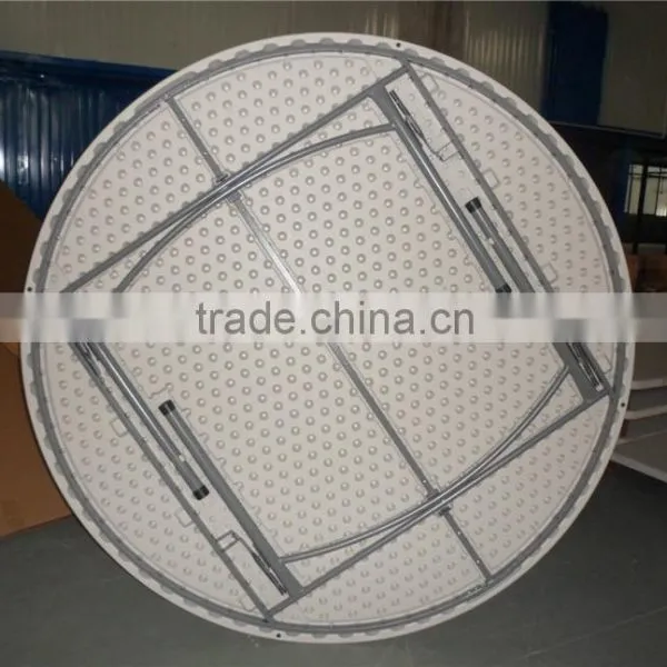 Round Plastic Folding Table and Chair Set Used for Meeting photo-3